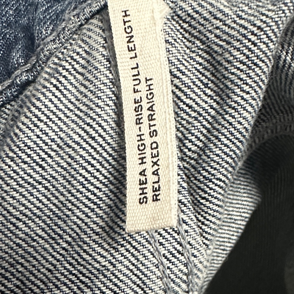 rag & bone High Rise Blue Jeans - Picture 6 of 9